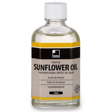 신한화구 유화 보조제 해바라기유 33201, 55ml, 1개