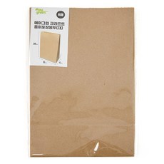 국산 Maygreen 국산 크라프트종이 포장봉투 대, 8개입, 5개
