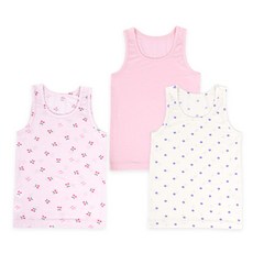 Maykids 兒童青少年女童學生可愛風莫代爾背心3件組