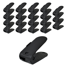 Compose House 3層高度可調式鞋架 鞋架, 黑色, 20個