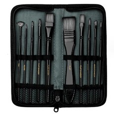 優質袋刷 10 件組 TYPE 04 黑色, 1組