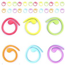 코히모 걸이형 단수 표시링 메탈 4W258, 랜덤발송, 30개