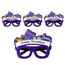 Allode 光明節派對造型眼鏡, TYPE01快樂光明節, 4個