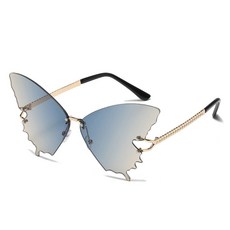 allode 街頭蝴蝶道具眼鏡, 1個, TYPE10藍茶色