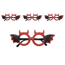 알로데 고스트 페스티벌 소품 안경, TYPE12빨간박쥐, 4개