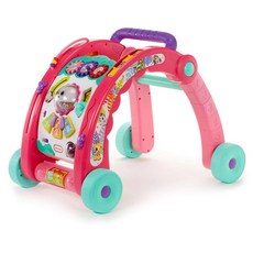 little tikes 小泰克 幼兒聲光活動學步車, 粉紅色, 1個