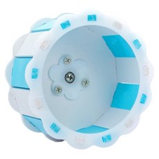 Yoreungae 小動物彩色向日葵滾輪 18cm, 1個, 藍色