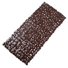 SONIO TPE 鵝卵石吸附式浴缸墊, 1個, 04 棕色