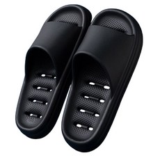 블럭마트 남성용 물빠짐 eva 욕실화, 블랙, 1개