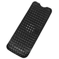 Sonio 彩色防滑浴缸墊 53 x 53 cm, 05黑色, 1個