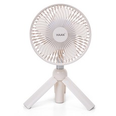 한경희생활과학 킹팬 길이조절 멀티형 무선 선풍기, HAAN-CPF2010, 웜 아이보리