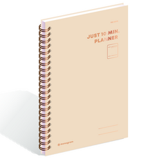 MONOGRAM 100 DAYS 10分鐘計畫本 MG-0010, SWEET BROWN, 1個