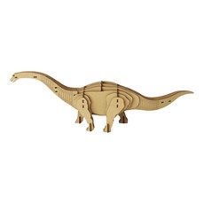 투칸 3D 나무 퍼즐, 38피스, Diplodocus, 1개