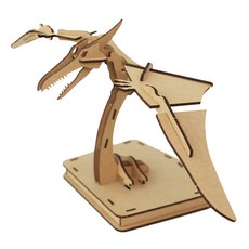 투칸 3D 나무 퍼즐, 31피스, Pterosaur, 1개