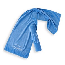 甜蜜商店 乾式運動涼感毛巾, 藍色, 2個