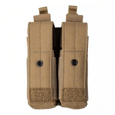 5.11 戰術 Flex 雙聯手槍彈匣蓋袋, 1個, 袋鼠棕