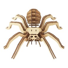 투칸 3D 나무 퍼즐, 31피스, Spider, 1개
