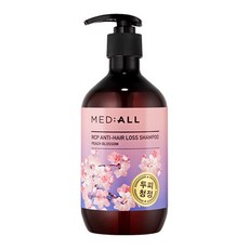 MED ALL RCP強健髮根洗髮精 蜜桃花香, 1瓶, 480ml