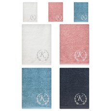 송월타월 카이저 세면타월 180g 40수 코마사, 랜덤발송, 7개