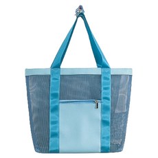 Alpha Commers口袋收納型網狀多功能包, 藍色