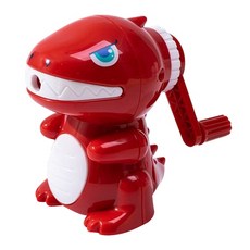 PEONIST 恐龍手動削鉛筆機, 1個, 03紅色