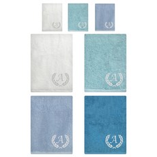 송월타월 타올 에이스 세면타올 170g 30수 면사, 랜덤발송, 7개