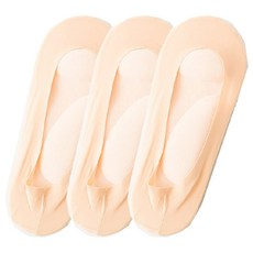 주디앤 여성용 파이 쿠션빵빵 페이크삭스 3족 세트