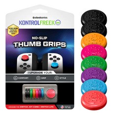 컨트롤프릭 No-Slip Thumb grip 8p 세트 JOY, 혼합색상, 1세트