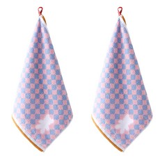 언헤브 큐티 타월 34 x 74 cm, 01 퍼플핑크 베어, 2개