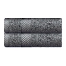 unhēv 簡約毛巾 35 x 75 cm, 10 緞面灰色, 2個