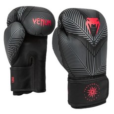 VENUM Phantom 拳擊手套 雙手, 黑色+紅色, 1套