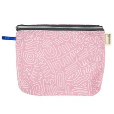 BEBE CHOUETTE 便當袋, 1個, 手繪粉紅