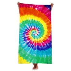 UNHAVE 度假沙灘巾 90 x 180 cm, 05 彩虹, 1個