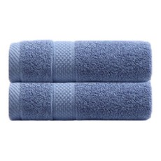 unhēv 簡約毛巾 35 x 75 cm, 08 緞面藍色, 2個