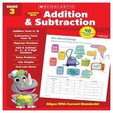 Scholastic Success with Addition & Subtraction Grade 3, Scholastic Success with Addi.., Scholastic Teaching Resource.., Scholastic Teaching Resources
