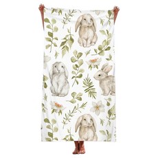 unhave 度假沙灘巾 70 x 150 cm, 15 兔子, 1個