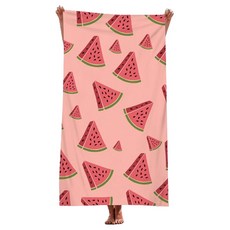 unhave 度假沙灘巾 70 x 150 cm, 30 圖案西瓜, 1個