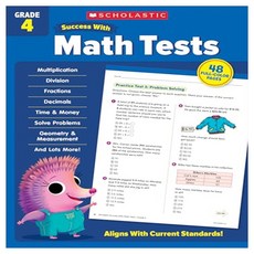 스콜라스틱 Success with Math Tests Grade 4, Scholastic Inc.