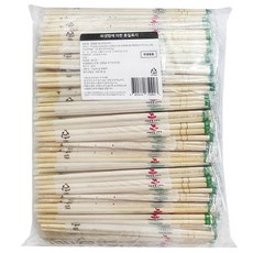 獨立包裝的高品質竹筷, 1袋, 500入