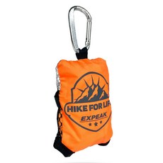 Expeak 頂級方形涼感露營毛巾 44 x 44 cm, 1個, 橘色