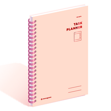 Monogram 100DAYS 任務計畫本 MG-0025, 1個, CARNIVAL PINK