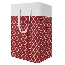 Allode 折疊方形洗衣籃, TYPE07燈籠紅