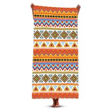 unhave 幾何沙灘巾 70 x 150 cm, 15 熱情, 1個