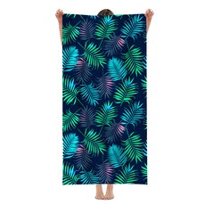 언헤브 엔조이 비치타월 75 x 150 cm, 06 네이쳐, 1개