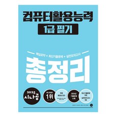 2025 시나공 총정리 컴퓨터활용능력 1급 필기, 길벗