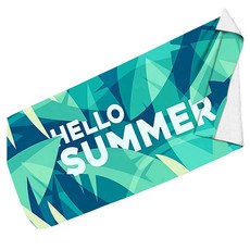 unhave 夏季沙灘巾 70 x 150 cm, 1個, 06 夏天