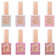 FROM THE NAIL Loco 凝膠美甲 8件組, 混合色, 10g, 1個