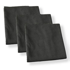 甜蜜商店 運動涼感毛巾, 黑色, 3個