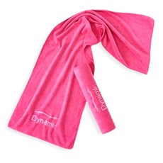 甜蜜商店 乾式運動涼感毛巾, 粉紅色, 2個