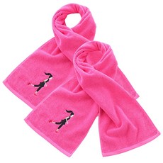 甜蜜商店 居家運動毛巾, 粉紅色, 2個